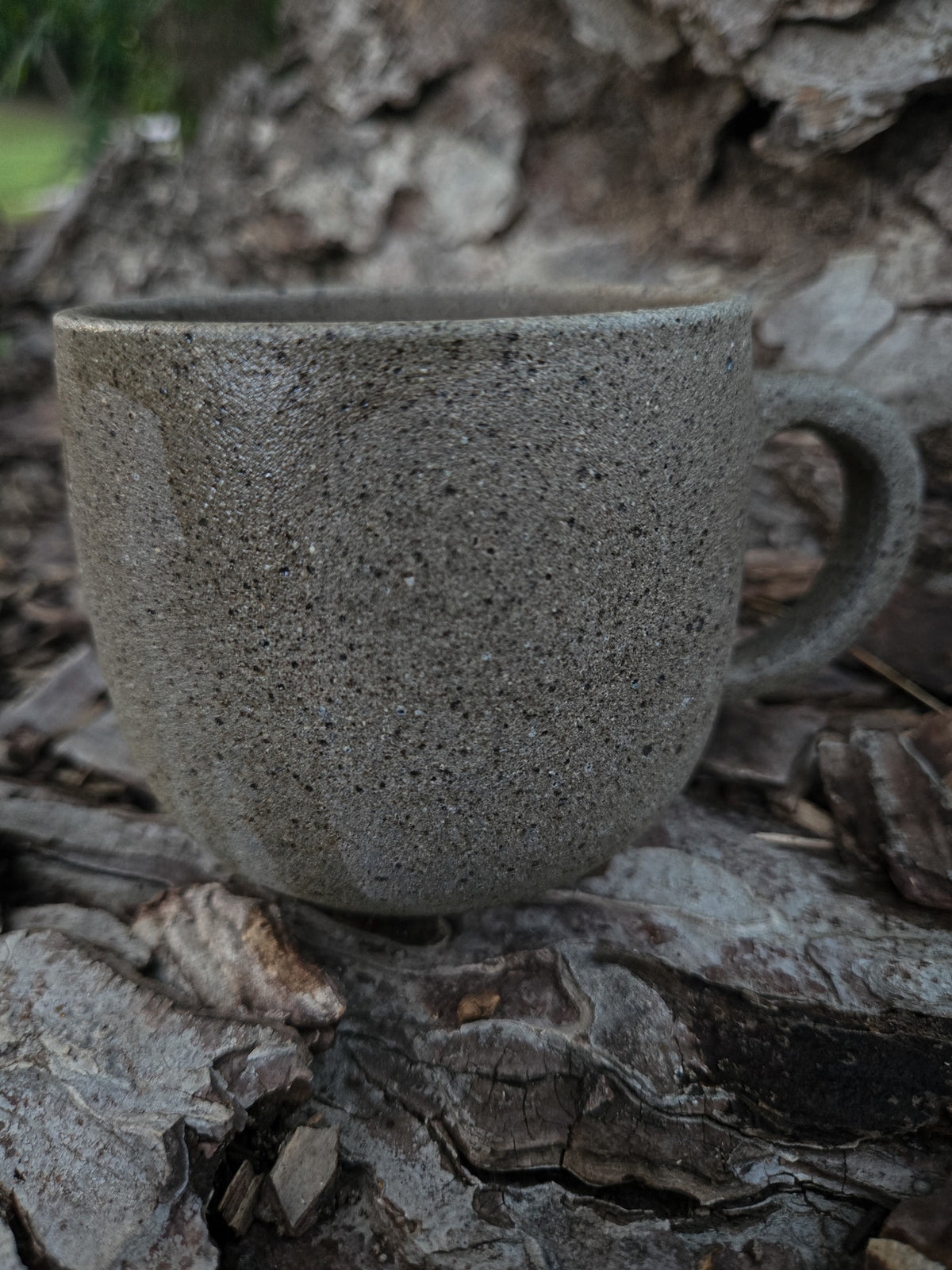 Handcrafted Black Sand Mug
